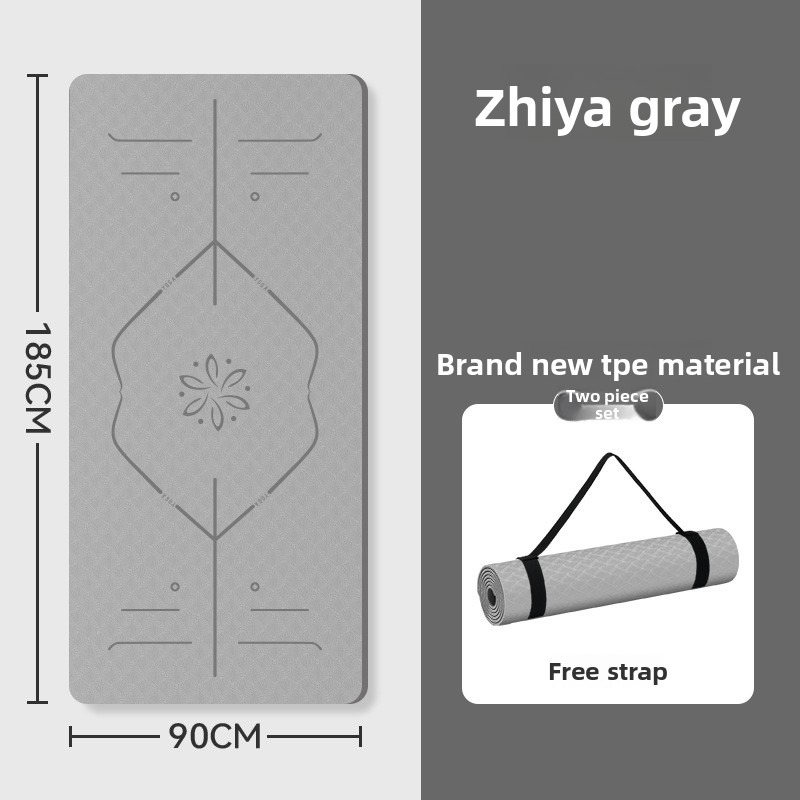 Ab Mat Crunch - Große Yoga-Matte für Herren, dick, breit,
