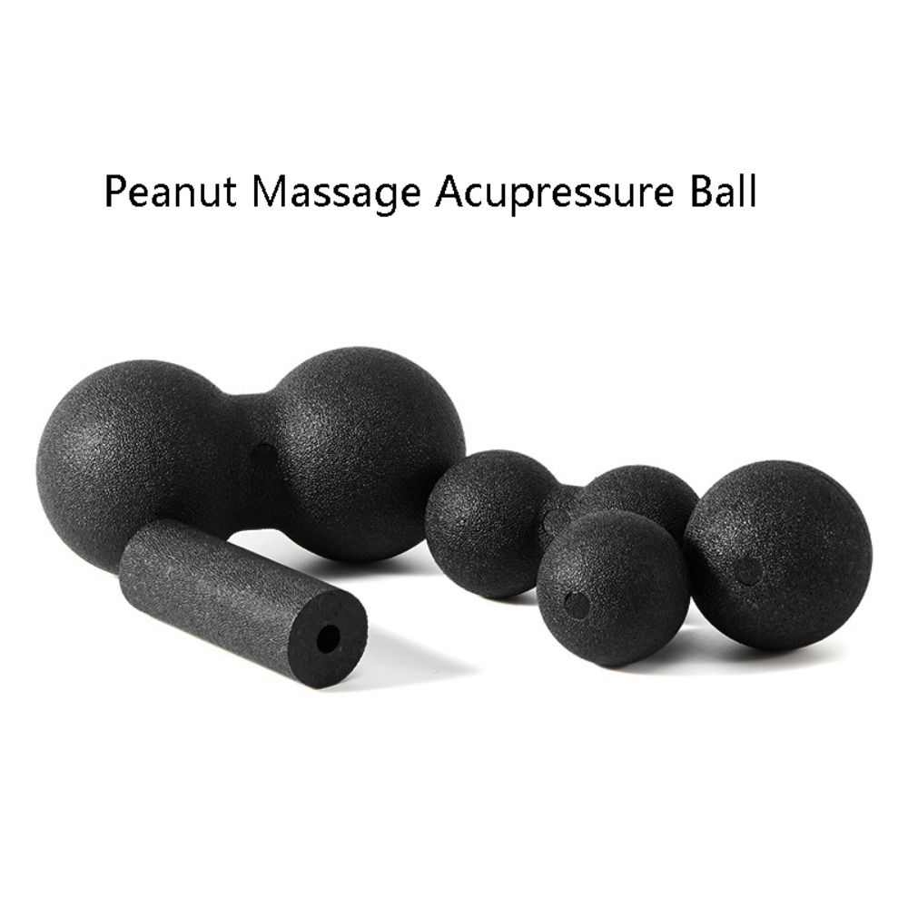 Crossfit Training - Doppel-Lacrosse-Erdnuss-Massageball Triggerpunkt-Schmerzlinderungsbälle Mobilitätsball Cellulite Physiotherapie Myofaszien-Ball