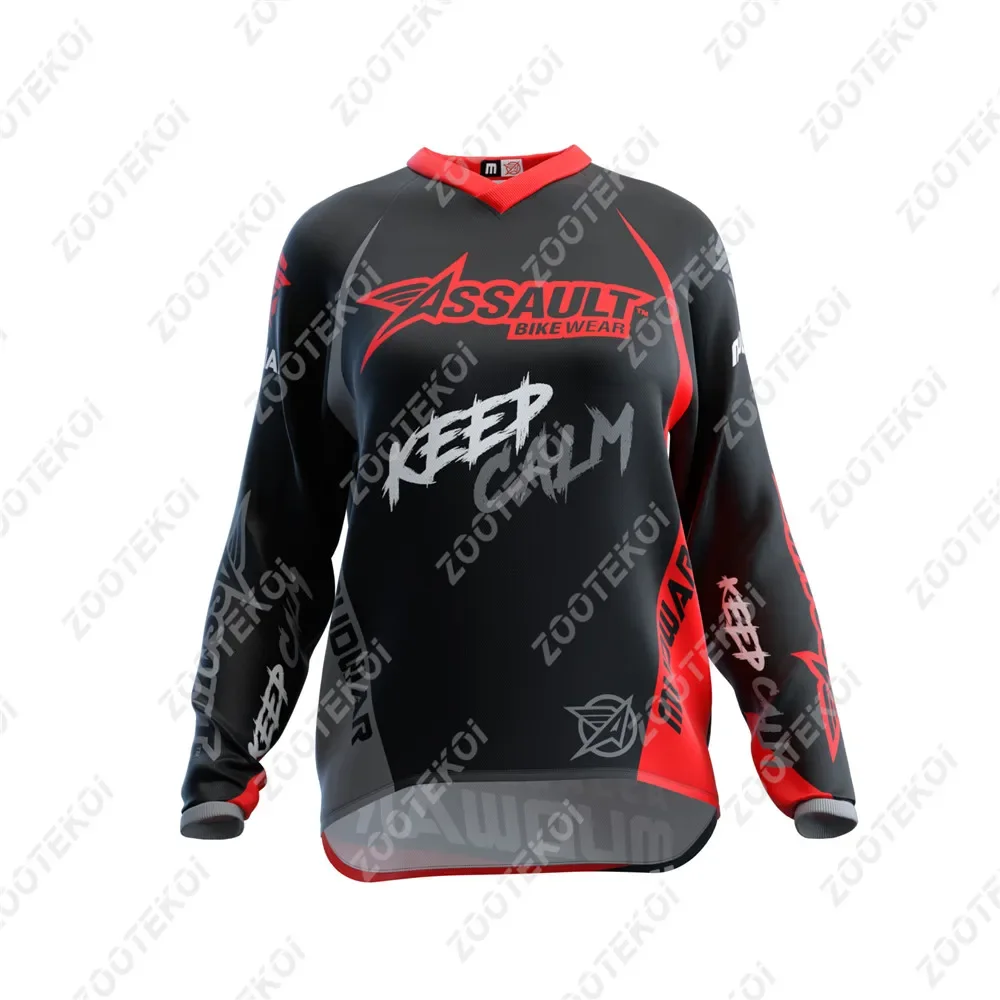 Crossfit Full Gear - Assault Bike Wear Damen Mountainbike Downhill-Trikot