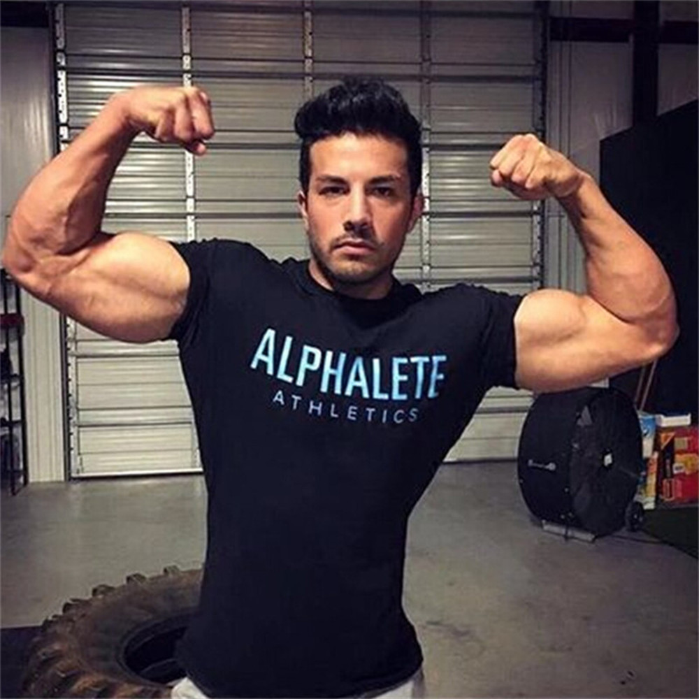 Neue Baumwolle Casual Druck T- – Crossfit G Bewertung und Preis