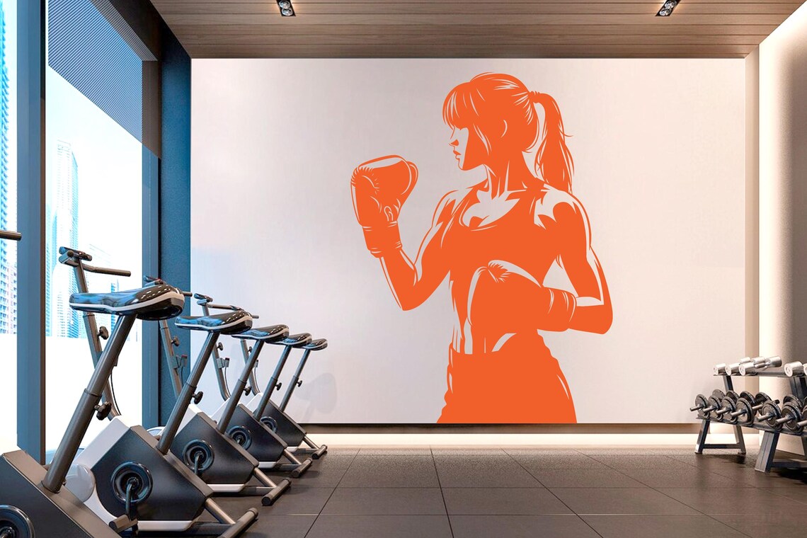 Boxen Mädchen Gym Wandtattoo M – Crossfit Training Bewertung und Preis