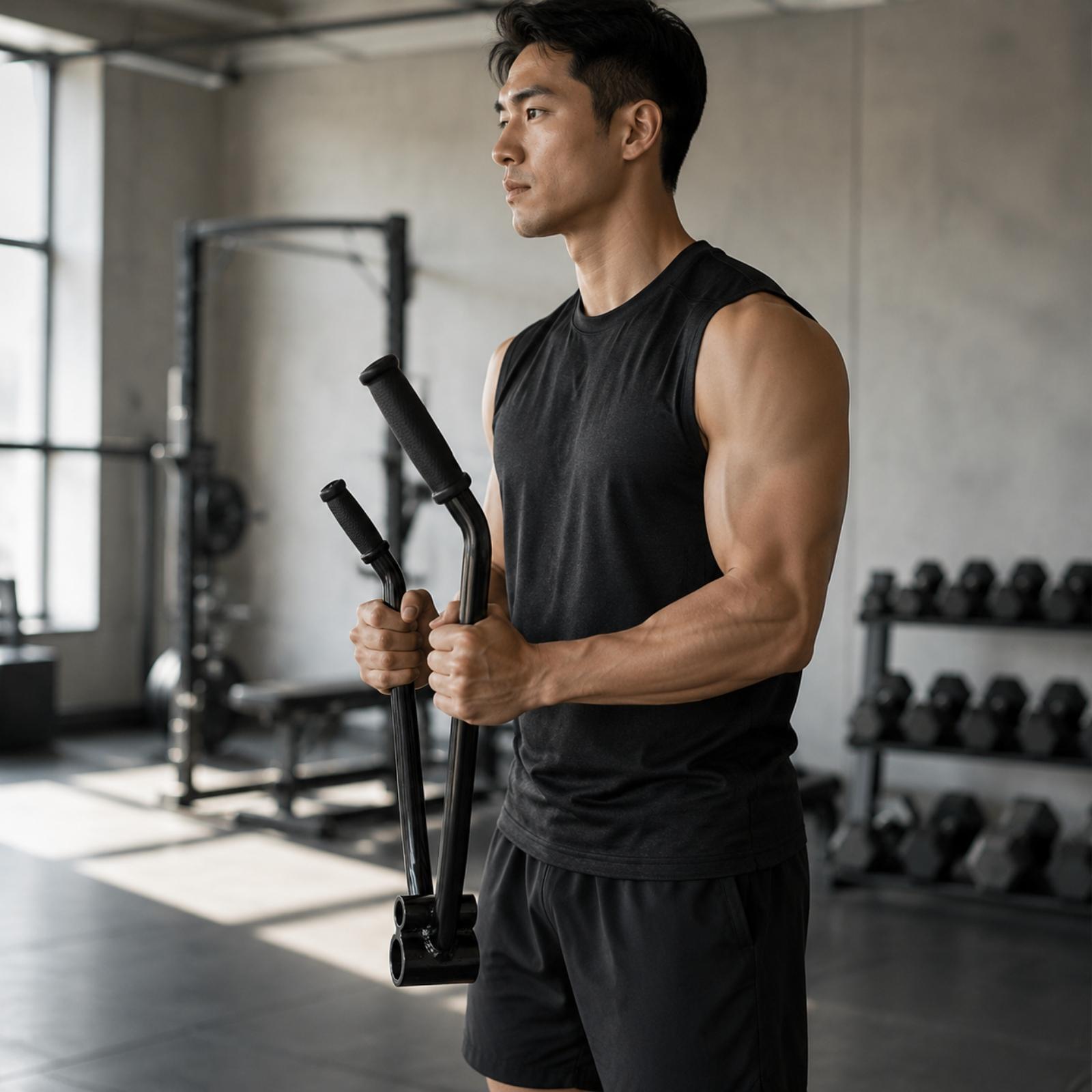 Robuster V-förmiger Stahlgriff – Landmine Barbell Attachment Bewertung und Preis