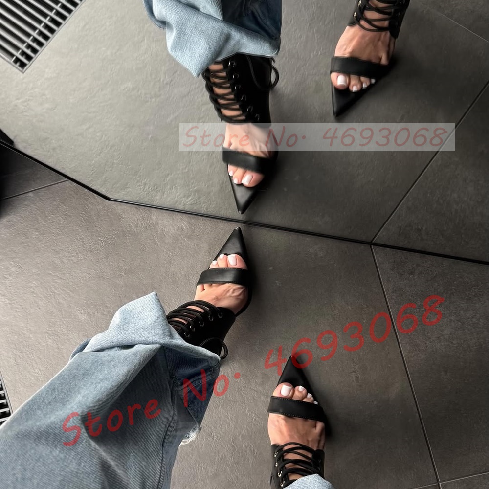Sexy spitze Zehensandalen mit  – Crossfit Lady Bewertung und Preis